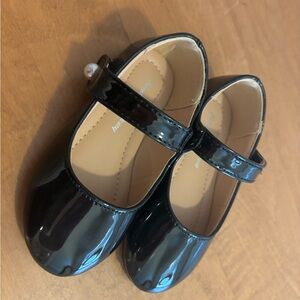 New Toddler Black Patent Dress Shoes